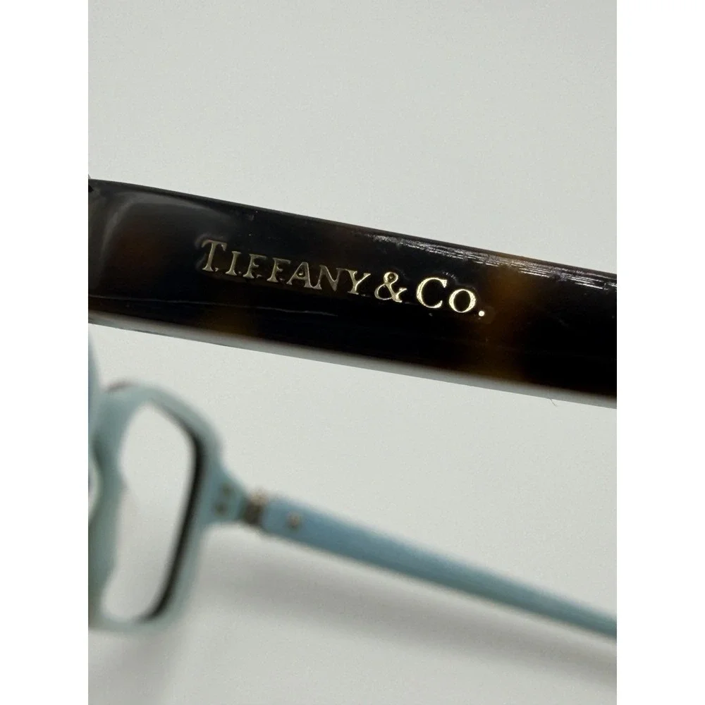 READ- Tiffany Co Eyeglasses Frames Only Womens Full Rim 53•16•140 Made in Italy